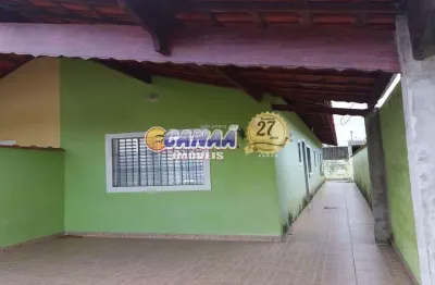 Casa com 02 dormitórios, balneário flórida mirim, mongaguá-sp!