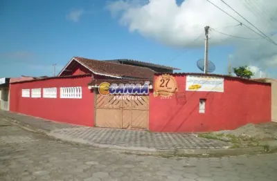 Casa com 2 dorms, balneário samas, mongaguá - r$ 450 mil, cod: 5639