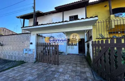 Sobrado com 2 dorms, balneário flórida mirim, mongaguá - r$ 213 mil, cod: 4344