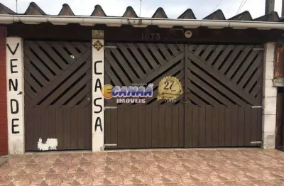 Casa com 2 dorms, balneário jussara, mongaguá - r$ 200 mil, cod: 8538