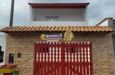 Sobrado com 3 dorms, vila atlântica, mongaguá - r$ 266 mil, cod: 10006