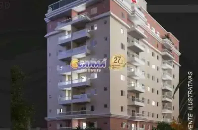 Apartamento com 2 quartos, guilhermina, praia grande - r$ 391 mil, cod: 10449