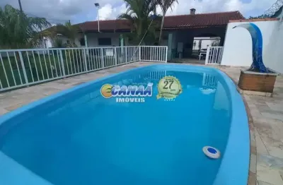 Chácara 3 dorms, piscina em mongaguá - r$ 550 mil, cod: 10523