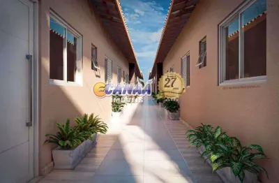 Casa de condomínio com 2 quartos, gaivotas, itanhaém - r$ 255 mil, cod: 11715