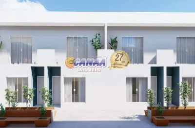 Sobrado de condomínio com 2 quartos, vila são josé, mongaguá - r$ 279 mil, cod: 11753