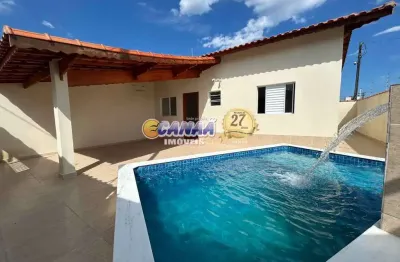 Casa com 2 quartos, nossa senhora de fátima, mongaguá - r$ 369 mil, cod: 12105