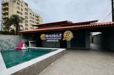 Casa com 3 dorms, vila atlântica, mongaguá - r$ 720 mil, cod: 12187