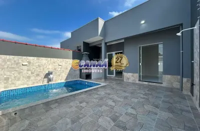 Casa com 2 quartos, parque balneário comodoro, mongaguá - r$ 420 mil, cod: 12309