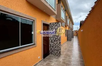Sobrado de condomínio com 2 quartos, cibratel, itanhaém - r$ 304 mil, cod: 12357