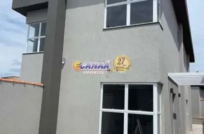 Sobrado com 3 quartos, balnerio gaivota, itanhaém - r$ 500 mil, cod: 12415