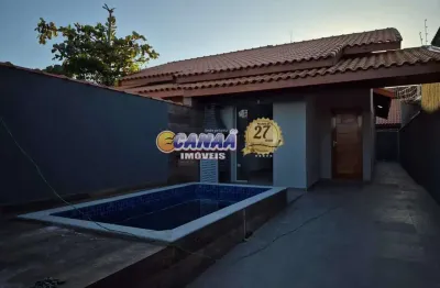 Casa com 2 quartos, vila nova itanhaem, itanhaém - r$ 350 mil, cod: 12454