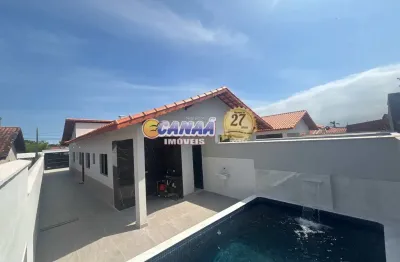 Casa linda à venda com 3 dormitórios em itanhaém – litoral sul de sp
