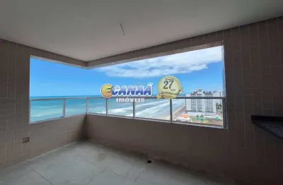 Apartamento novo com vista para o mar a venda no centro de mongaguá/sp.