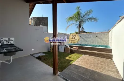 Casa nova e linda à venda com piscina – mongaguá, litoral de sp!