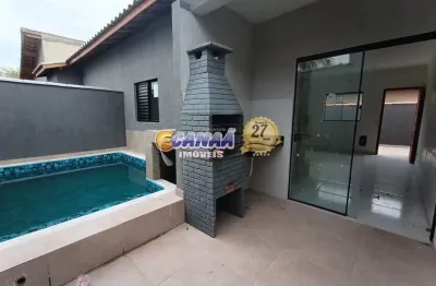 Casa em condominio fechado, 2 dormitórios - piscina e churrasqueira privativa