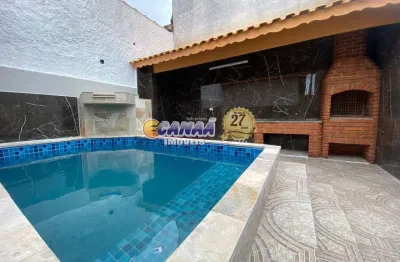 Casa linda com piscina à venda em mongaguá – litoral sul de sp!