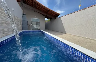 Casa com 2 quartos à venda na Rua Etelvina Simões Salomão, 436, Vila Vera Cruz, Mongaguá