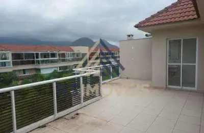 Cobertura com 3 quartos à venda na rua servidão d, recreio dos bandeirantes, rio de janeiro, 148 m2 por r$ 1.300.000