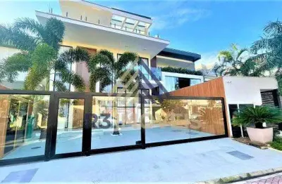 Casa em condomínio fechado com 5 quartos à venda na estrada vereador alceu de carvalho, recreio dos bandeirantes, rio de janeiro, 500 m2 por r$ 4.500.000