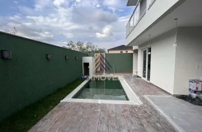 Casa em condomínio fechado com 4 quartos à venda na rua salomão malina, vargem pequena, rio de janeiro, 190 m2 por r$ 1.290.000