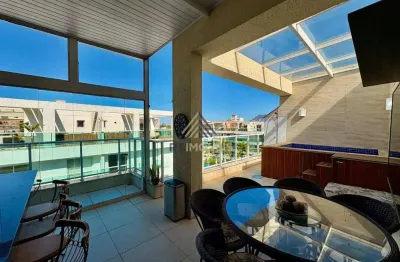 Cobertura com 3 quartos à venda na rua escritor elie wiesel, recreio dos bandeirantes, rio de janeiro, 180 m2 por r$ 990.000