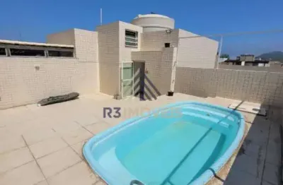 Cobertura com 3 quartos à venda na rua são francisco de assis, recreio dos bandeirantes, rio de janeiro, 327 m2 por r$ 1.650.000