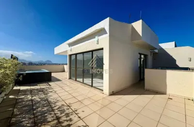 Cobertura com 2 quartos à venda na avenida das américas, recreio dos bandeirantes, rio de janeiro, 200 m2 por r$ 895.000