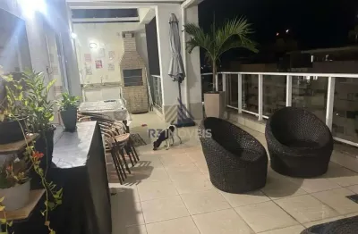 Cobertura com 3 quartos à venda na rua silvia pozzano, recreio dos bandeirantes, rio de janeiro, 183 m2 por r$ 1.150.000