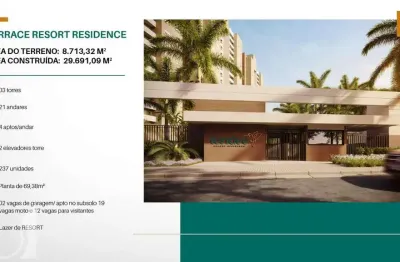 Apartamento com 3 quartos à venda no jardim do vovô, campinas , 69 m2 por r$ 519.656