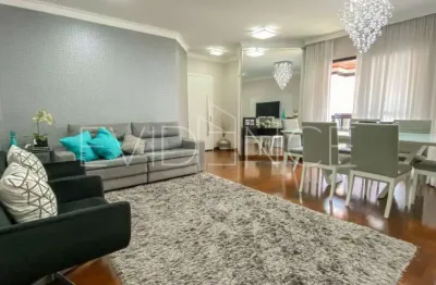 Apartamento de 123 metros com 3 dormitórios (3 suítes), 2 vagas, no jardim anália franco