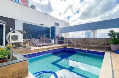 Cobertura duplex no miolo do jardim anália franco. 3 suítes. espaço gourmet espaçoso com piscina.