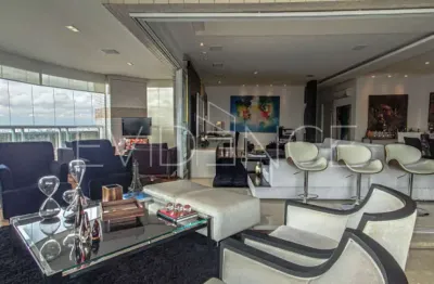 Apartamento alto padrão de 297 m² no jardim anália franco - mobiliado e decorado.