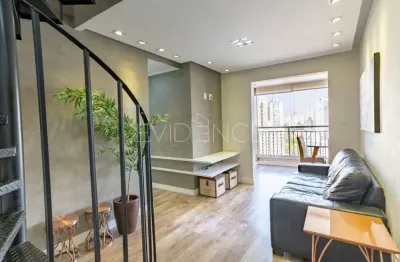 Apartamento à venda no tatuapé com 105 m² - mobiliado