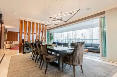 Apartamento mobiliado de alto padrão no tatuapé - 425 m²