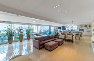 Apartamento alto padrão à venda no Jardim Anália Franco com 6 vagas de garagem e 326 m²