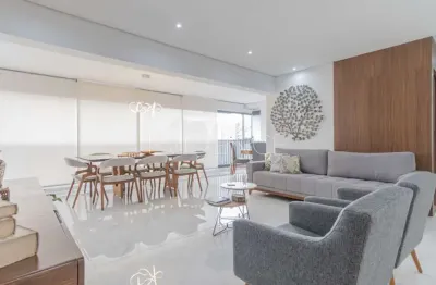 Apartamento à venda - tatuapé - sp - 124 m² - mobiliado