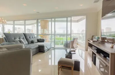 Apartamento de 222 m² no jardim anália franco com terraço e churrasqueira em frente ao parque.