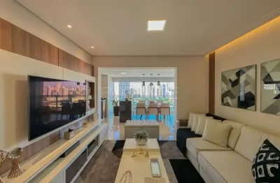Apartamento alto padrão com varanda gourmet na mooca com 133 m²