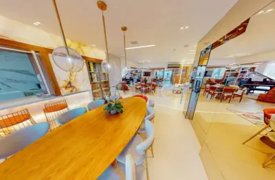 Cobertura à venda com piscina privativa e varanda gourmet no tatuapé 321 m²