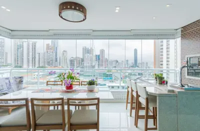 Apartamento à venda no anália franco de 171 metros com varanda gourmet e 4 vagas de garagem