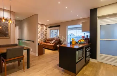 Apartamento à venda no tatuapé com 2 suítes e 2 vagas! 90 metros