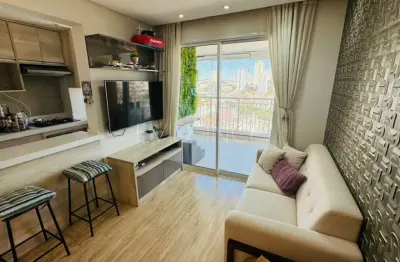 Apartamento de 60 metros quadrados, excelente vista, andar alto pronto para morar.