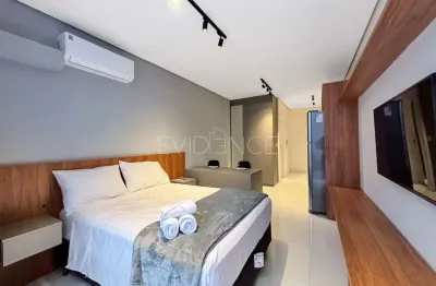 Studio mobiliado para locação no tatuapé com 1 dormitório e ar-condicionado - 26,67 m²