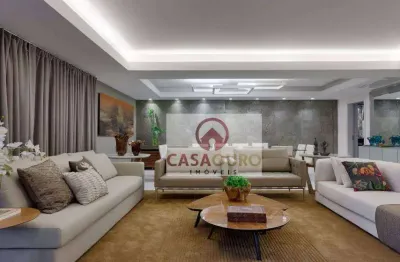 Apartamento com 4 dormitórios à venda, 260 m² por r$ 5.069.000,00 - vila da serra - nova lima/mg