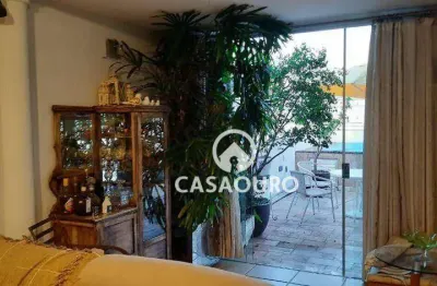 Cobertura com 5 quartos à venda, 200 m² por r$ 1.100.000 - santa tereza - belo horizonte/mg