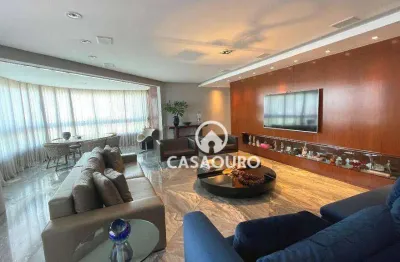 Apartamento com 4 suítes à venda, 280 m² por r$ 3.200.000 - serra - belo horizonte/mg