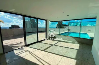 Cobertura com 4 quartos à venda, 388 m² por r$ 5.000.000 - belvedere - belo horizonte/mg