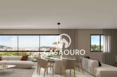 Apartamento com 3 quartos à venda, 140 m²  - santo antônio - belo horizonte/mg