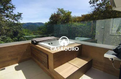 Casa com 5 quartos à venda, 220 m² por r$ 1.590.000 - condomínio village royale - nova lima/mg