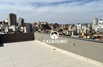 Cobertura com 3 quartos à venda, 150 m² por r$ 937.000 - sagrada família - belo horizonte/mg